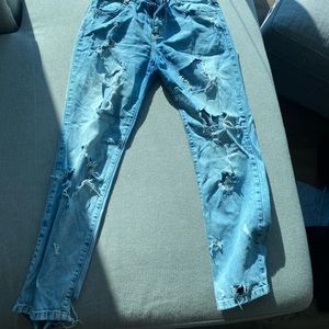 Ripped jeans